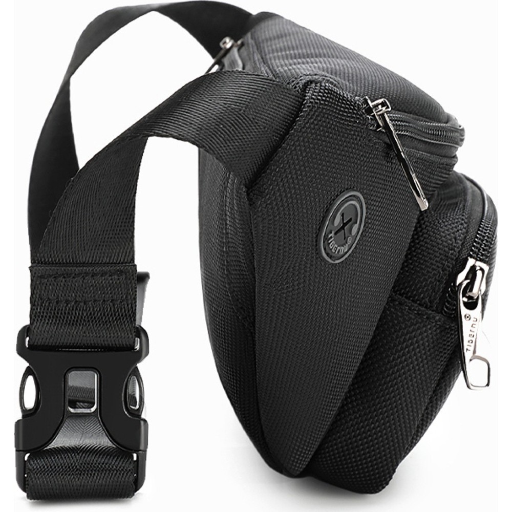 Tigernu Τσαντάκι μέσης  T-B8113 μαύρο  Τσάντες