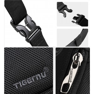 Tigernu Τσαντάκι μέσης  T-B8113 μαύρο  Τσάντες