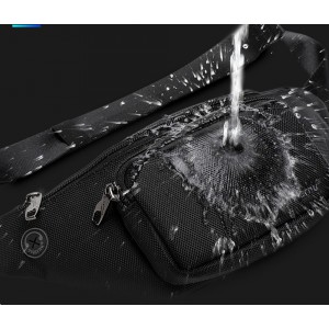 Tigernu Τσαντάκι μέσης  T-B8113 μαύρο  Τσάντες