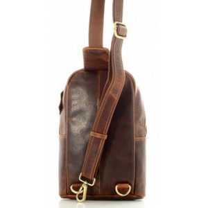 KION ZE-2097 KARA ΣΑΚΙΔΙΟ BODY BAG ΚΑΦΕ Τσάντες