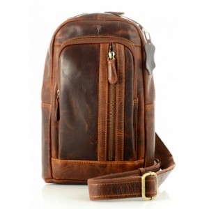 KION ZE-2097 KARA ΣΑΚΙΔΙΟ BODY BAG ΚΑΦΕ Τσάντες