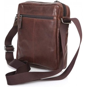 Aeronautica Militare AM-303 Leather Crossbody Bag Brown Bags