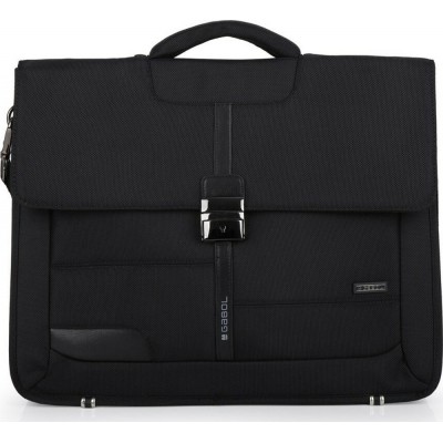 Gabol Stark Τσάντα Ώμου / Χειρός για Laptop 15.6" 408130 Μαύρη