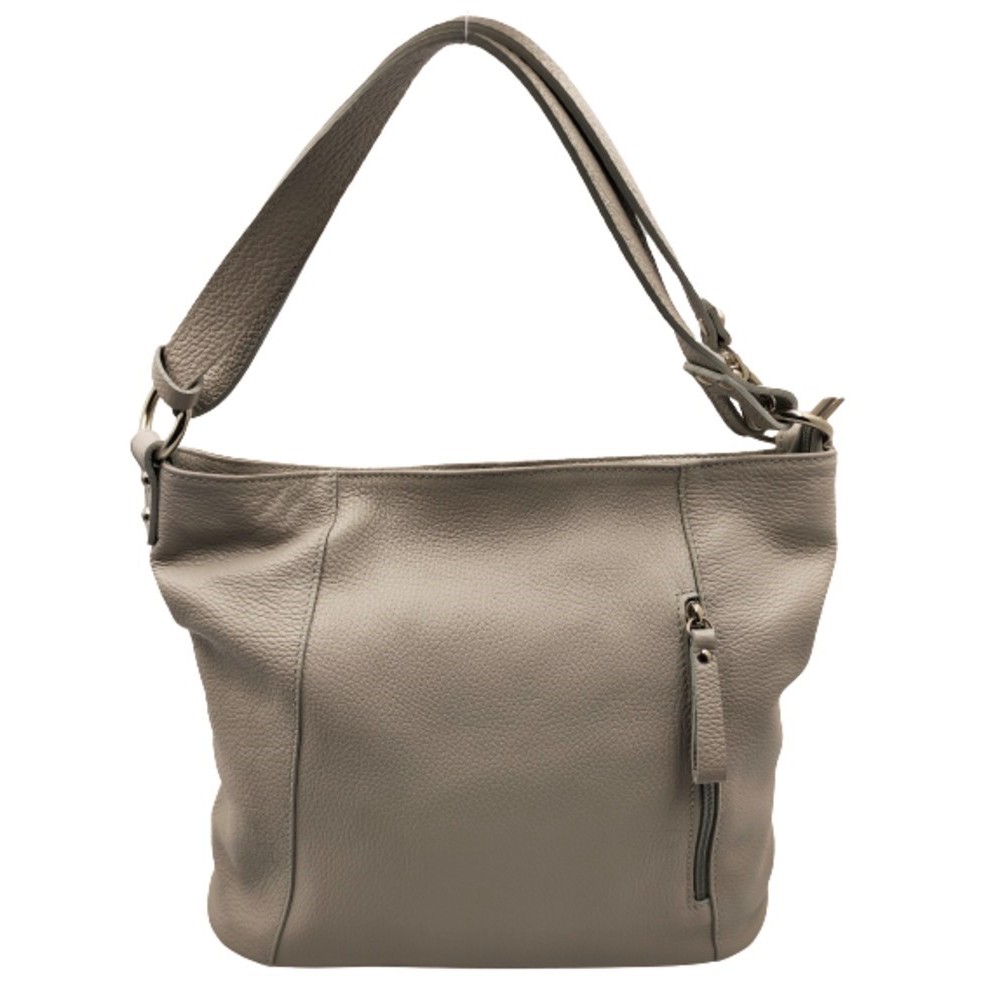 Τσάντα δέρμα Ιταλίας DOMUS 41000049 εκρού Τσάντες