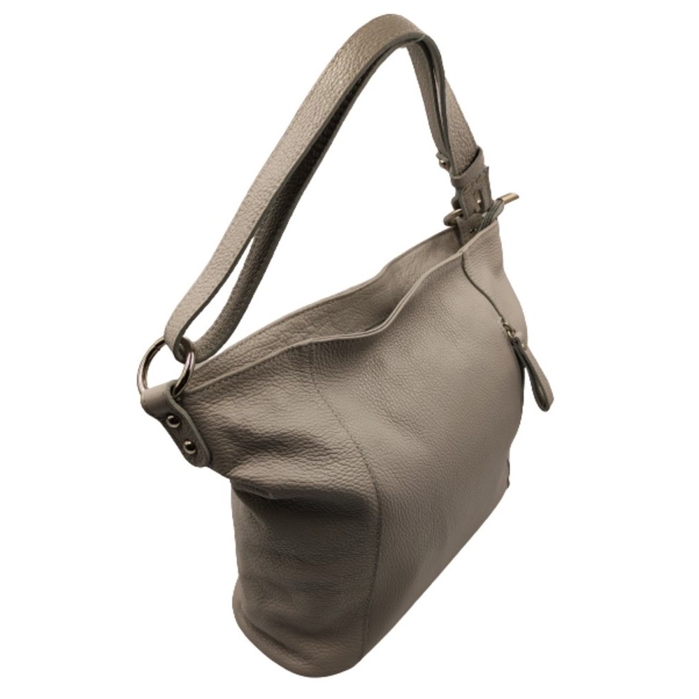 Τσάντα δέρμα Ιταλίας DOMUS 41000049 εκρού Τσάντες