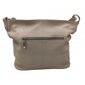 Τσάντα δέρμα Ιταλίας DOMUS 41000049 εκρού Τσάντες