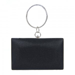 Τσαντάκι κλατς DOMUS 78000025 μαύρο Τσάντες