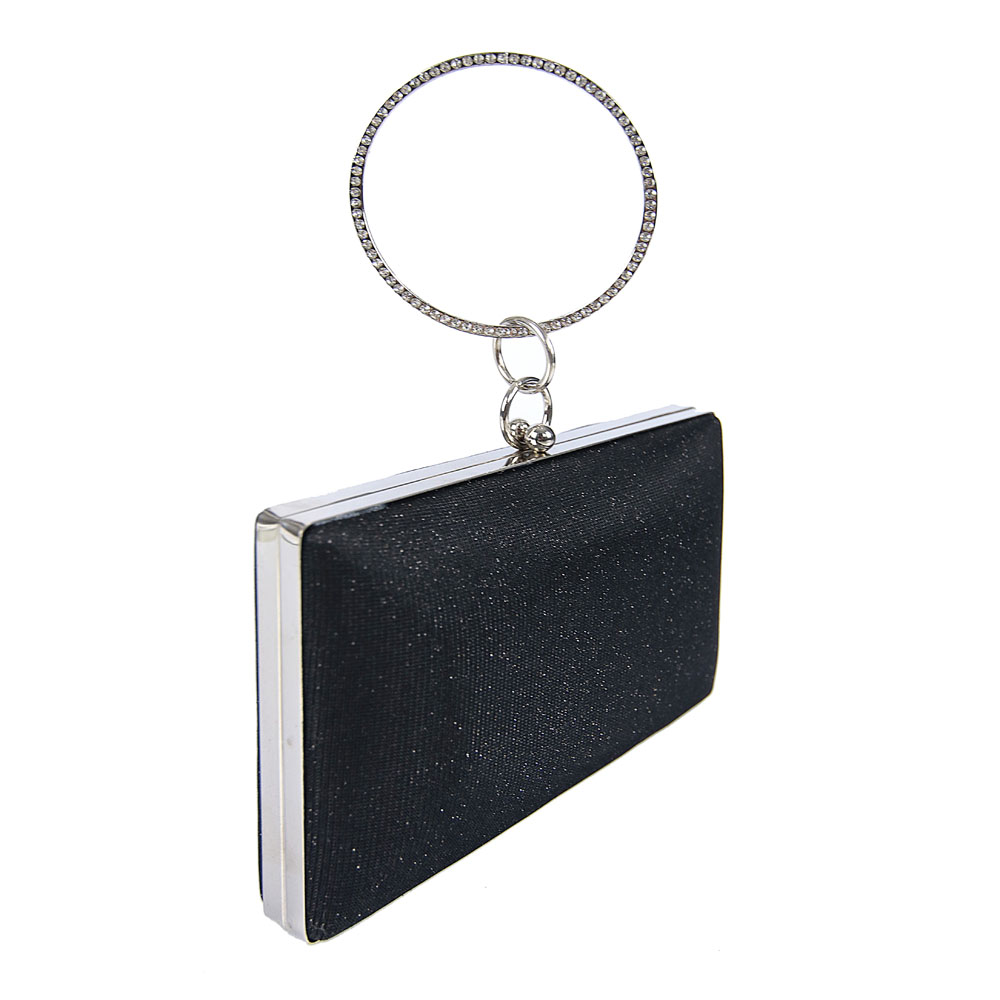 Τσαντάκι κλατς DOMUS 78000025 μαύρο Τσάντες