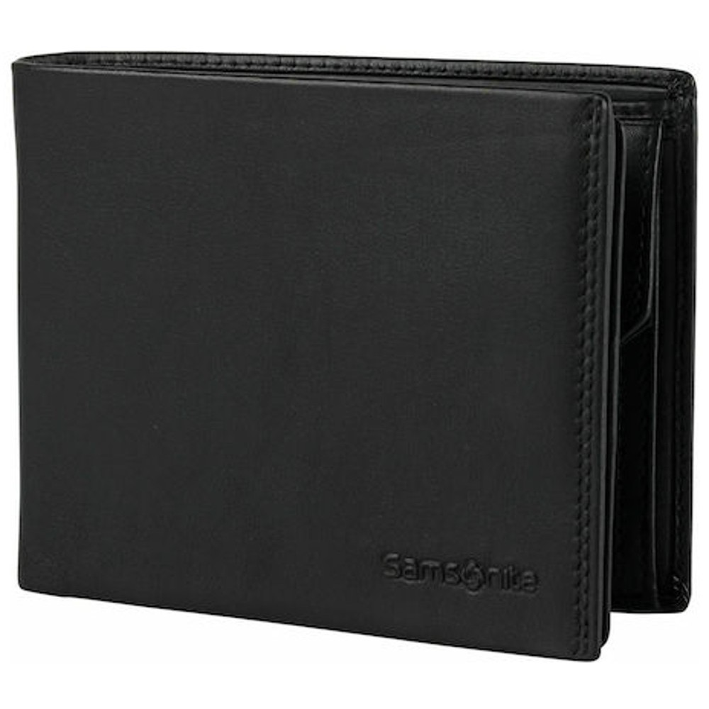 Samsonite Attack 2 Ανδρικό Πορτοφόλι Δέρμα 135052-1041 Μαύρο Πορτοφόλια