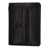 Beverly Hills Polo Club BH-1566 Δέρμα Πορτοφόλι καρτοθηκη μαύρο 1