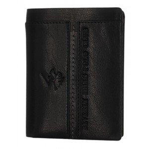 Beverly Hills Polo Club BH-1566 Δέρμα Πορτοφόλι καρτοθηκη μαύρο