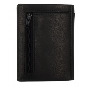 Beverly Hills Polo Club BH-1566 Δέρμα Πορτοφόλι καρτοθηκη μαύρο