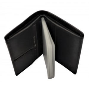 Beverly Hills Polo Club BH-1566 Δέρμα Πορτοφόλι καρτοθηκη μαύρο