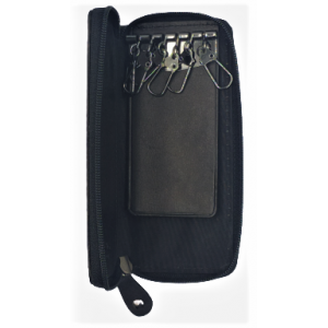 Beverly Hills Polo Club BH-1198 Δέρμα Κλειδοθήκη μαύρη