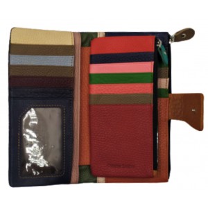 Πορτοφόλι Gaofan 30-87 δέρμα γυναίκειο μαύρο Wallets