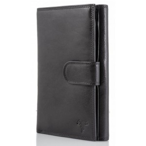 Kion Δέρμα Μεγάλο πορτοφόλι 5730 μαύρο Πορτοφόλια