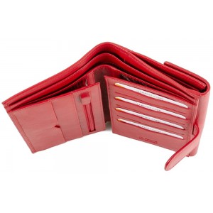 Kion Δέρμα Μεγάλο πορτοφόλι 5730 κόκκινο Πορτοφόλια