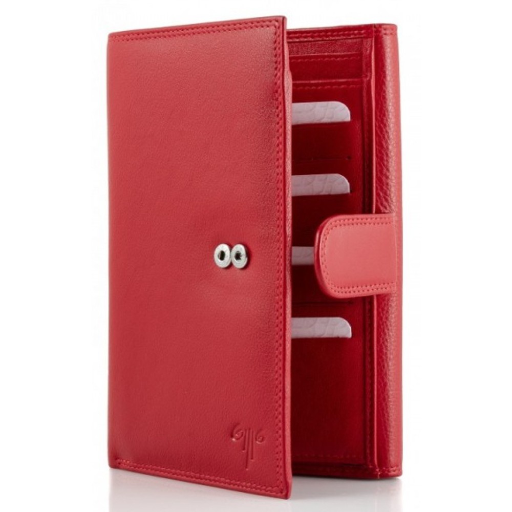 Kion Δέρμα Μεγάλο πορτοφόλι 5730 κόκκινο Πορτοφόλια