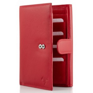 Kion Δέρμα Μεγάλο πορτοφόλι 5730 κόκκινο Πορτοφόλια