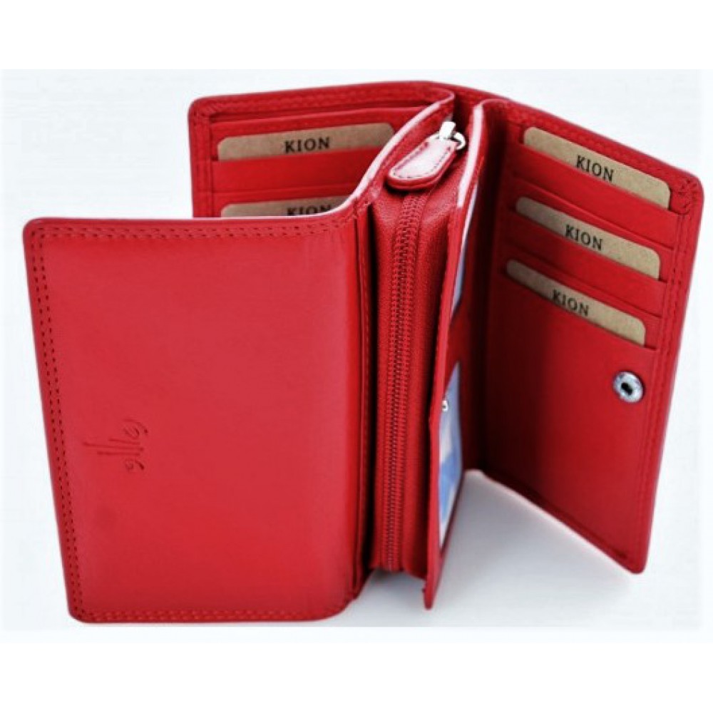 Kion 82221 πορτοφόλι Δέρμα κόκκινο Wallets
