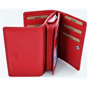 Kion 82221 πορτοφόλι Δέρμα κόκκινο Wallets
