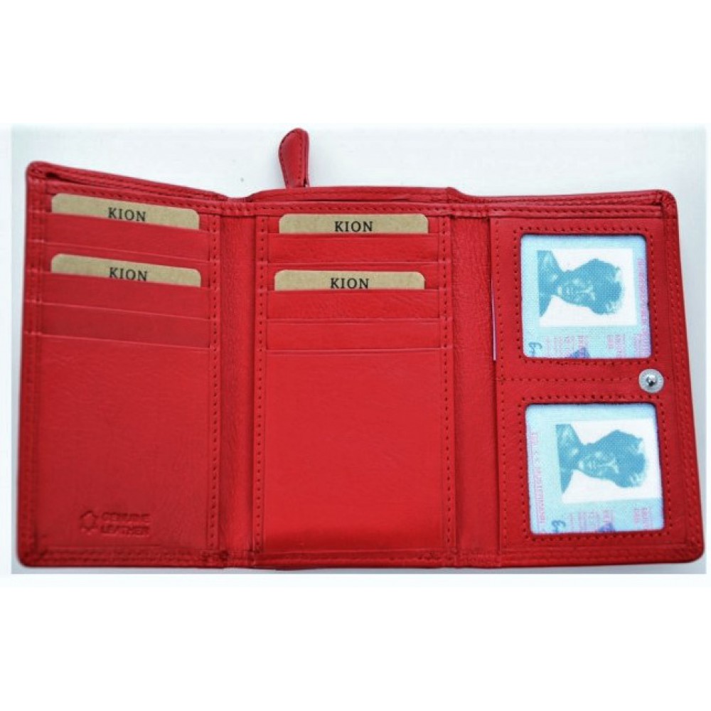 Kion 82221 πορτοφόλι Δέρμα κόκκινο Wallets