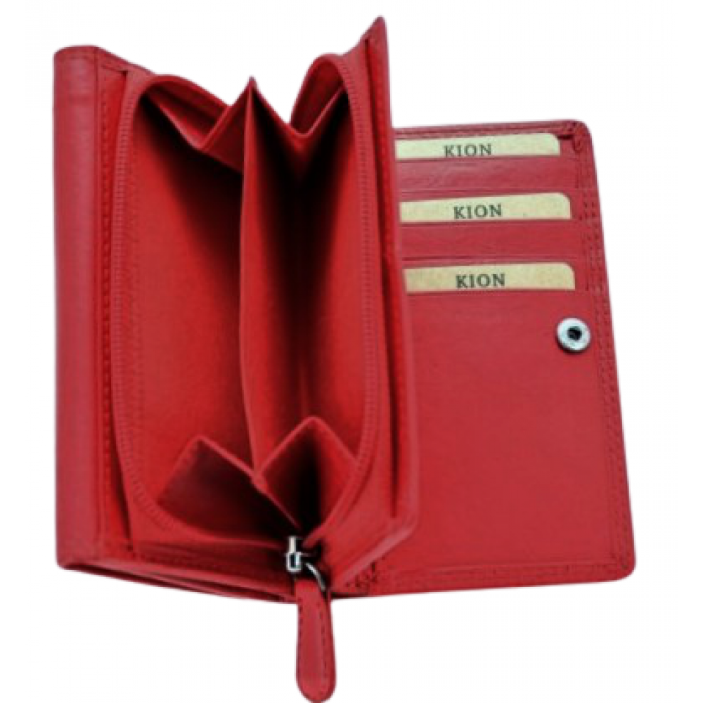 Kion 82221 πορτοφόλι Δέρμα κόκκινο Wallets