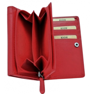 Kion 82221 πορτοφόλι Δέρμα κόκκινο Wallets