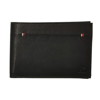 Kappa ανδρικό πορτοφόλι Δέρμα 959N Μαύρο