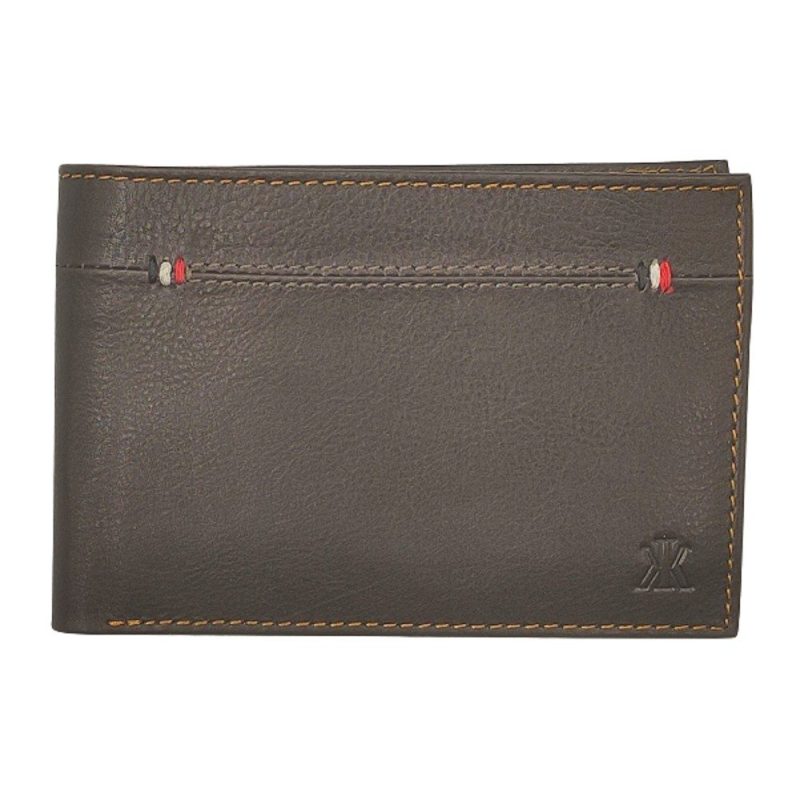Kappa ανδρικό πορτοφόλι Δέρμα 959N Καφέ Kappa wallets