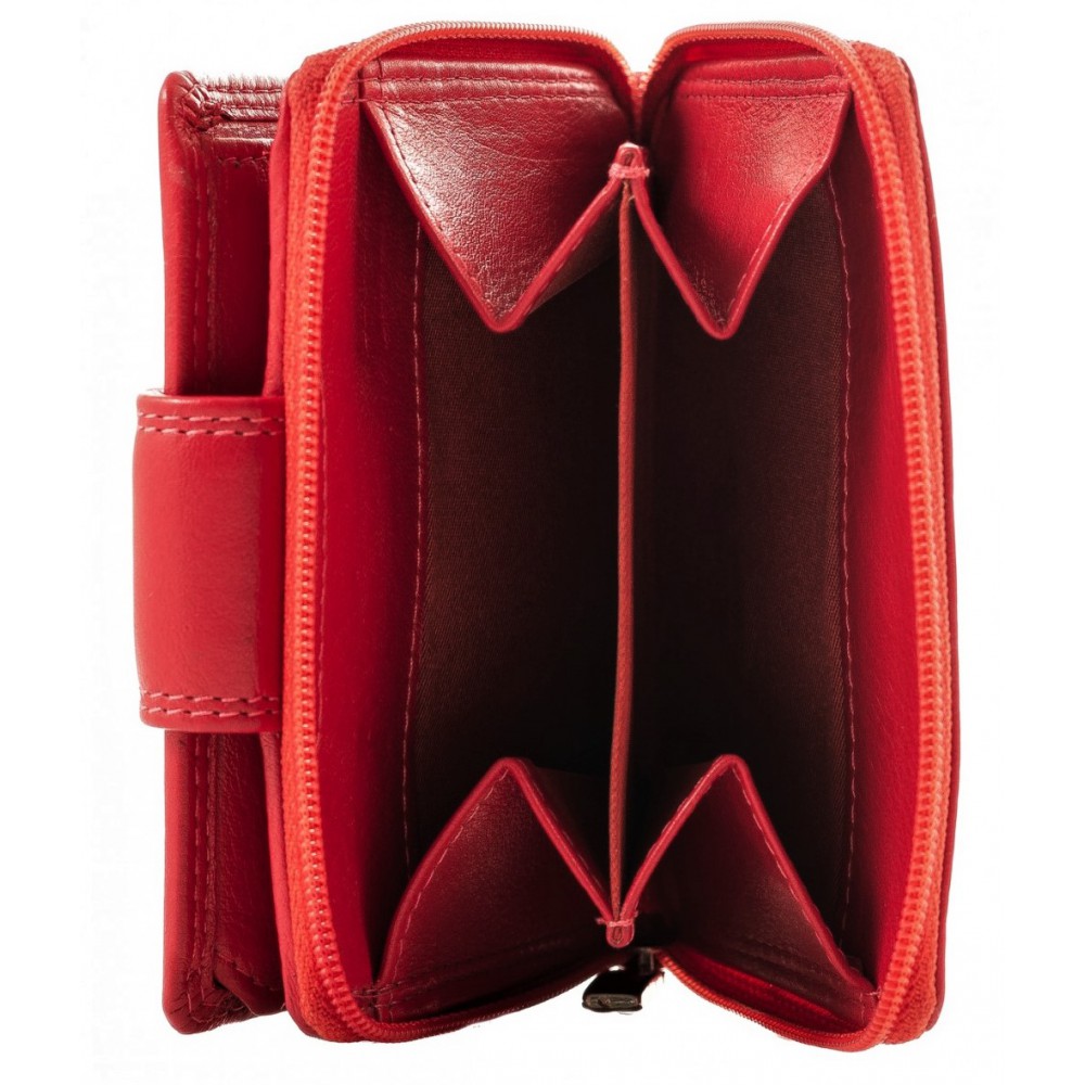 Kion AK-181 πορτοφόλι Δέρμα κοκκινο Wallets