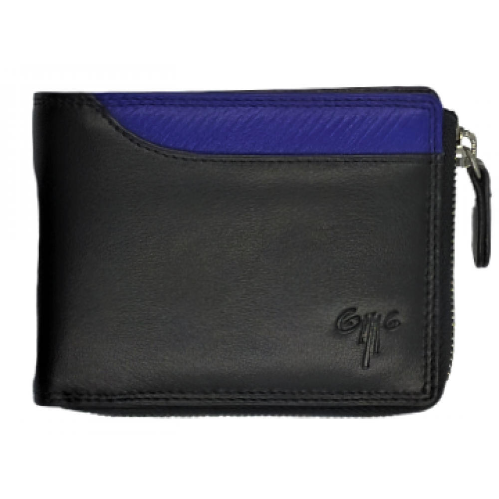 Ανδρικό Πορτοφόλι δέρμα ΚΙΟΝ 17 μαύρο Wallets