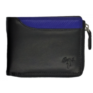 Ανδρικό Πορτοφόλι δέρμα ΚΙΟΝ 17 μαύρο Wallets