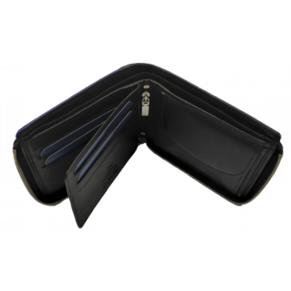 Ανδρικό Πορτοφόλι δέρμα ΚΙΟΝ 17 μαύρο Wallets