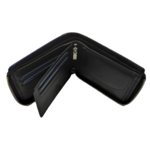 Ανδρικό Πορτοφόλι δέρμα ΚΙΟΝ 17 μαύρο Wallets