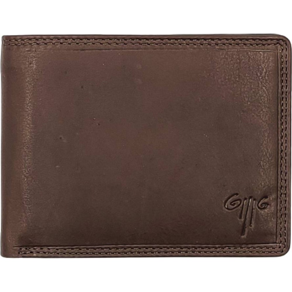 Kion 328 RFID ανδρικό πορτοφόλι Δέρμα Καφέ Wallets