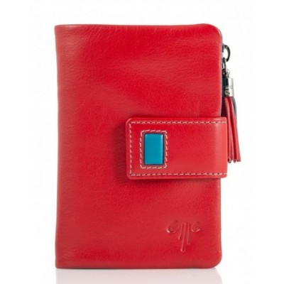 Kion 440 πορτοφόλι γυναικείο δέρμα κόκκινο