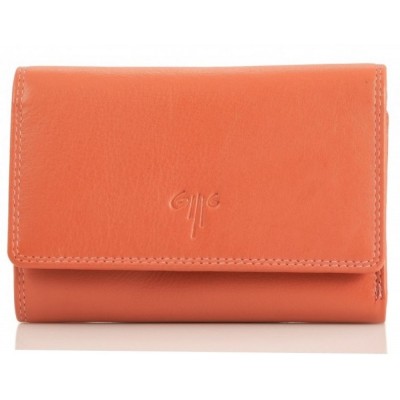 Kion 350 πορτοφόλι γυναικείο δέρμα πορτοκαλί