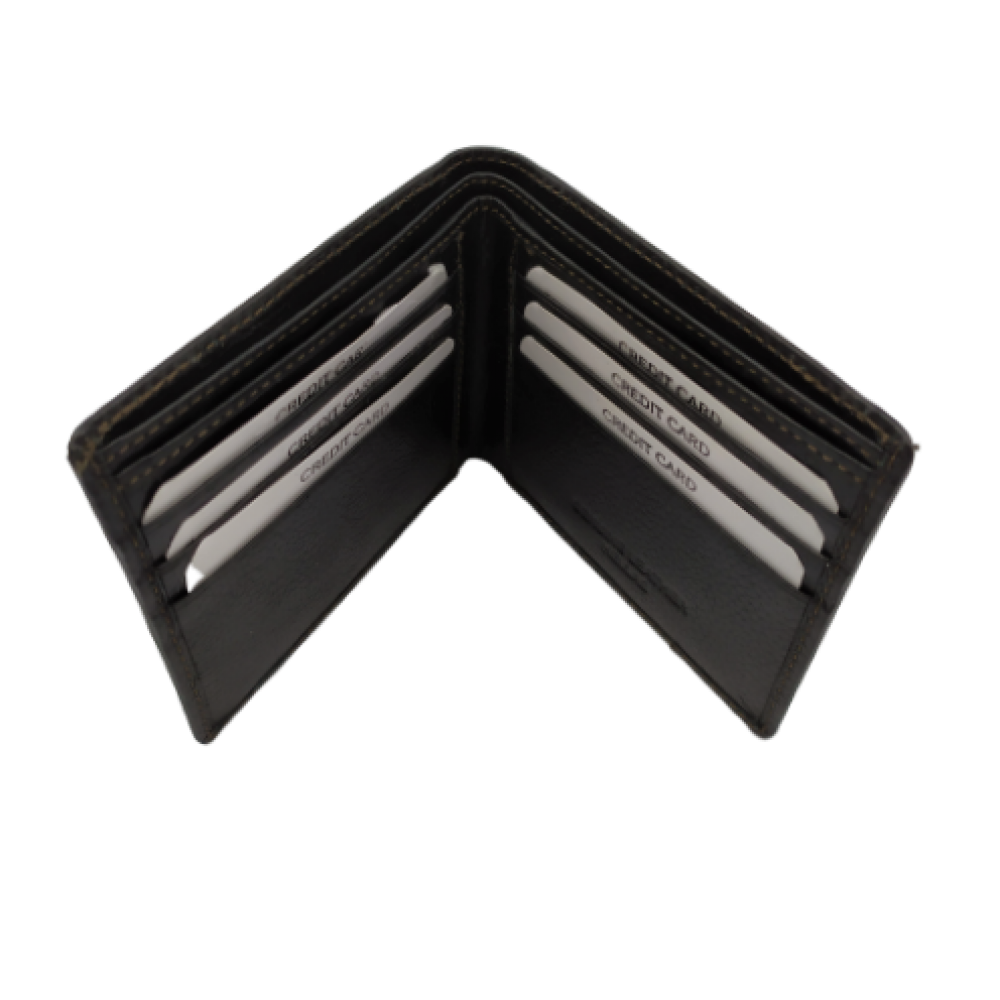 KAPPA 567 δέρμα Ανδρικό Πορτοφόλι μαύρο Wallets