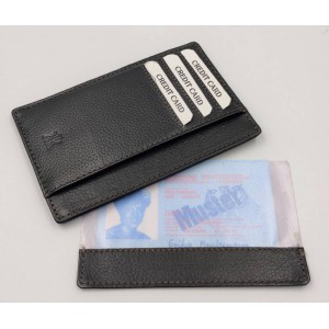 ΚΑΡΤΟΘΗΚΗ ΔΕΡΜΑ KAPPA 1883 ΜΑΥΡΟ