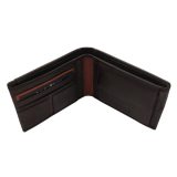 Beverly Hills Polo Club BH-1562 Δέρμα Πορτοφόλι καφέ 3