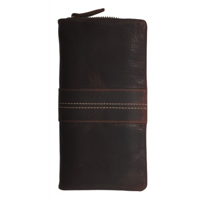 Kion MY-125 KARA πορτοφόλι Δέρμα Μεγάλο Brown