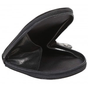 Beverly Hills Polo Club BH-1199 Δέρμα Πορτοφόλι κερμάτων μαύρο