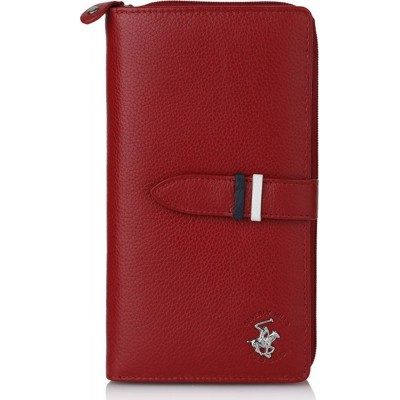 POLO BEVERLY HILLS BH-1352 Γυναικείο Πορτοφόλι δέρμα κόκκινο