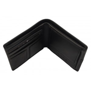 Beverly Hills Polo Club BH-1561 Δέρμα Πορτοφόλι μικρο μαύρο Wallets