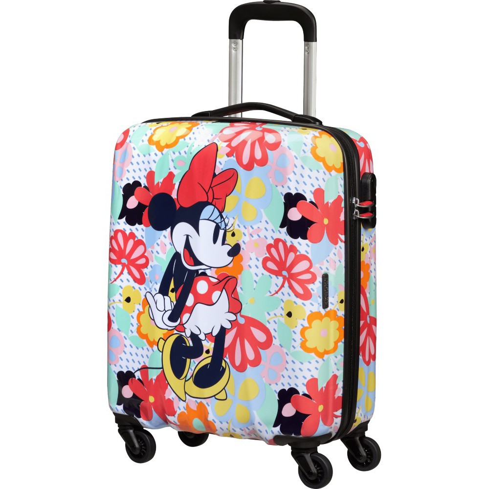American Tourister 106497-A081 Disney Minnie Hypertwist Βαλίτσα Καμπίνας 55cm Πολύχρωμη Είδη ταξιδιού