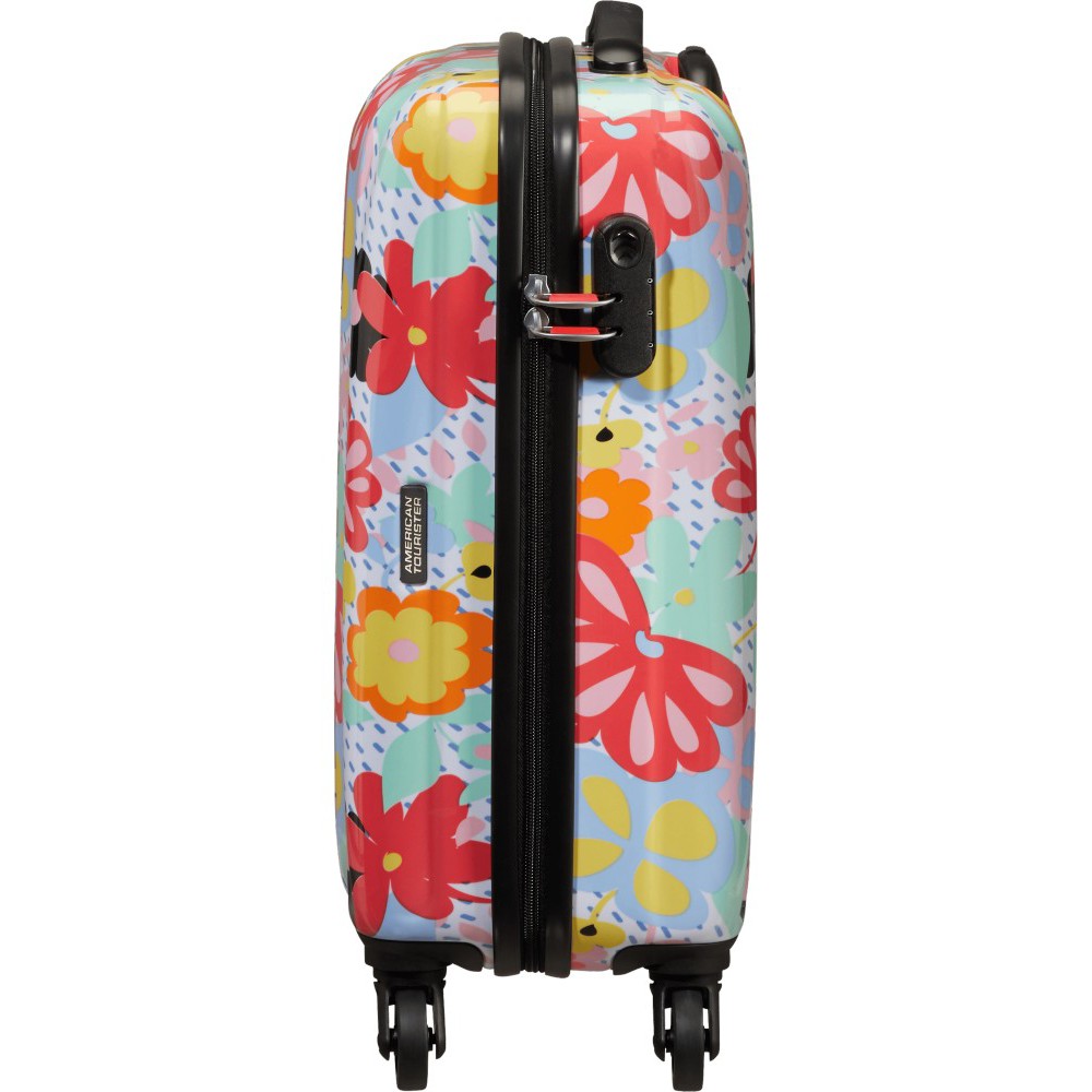 American Tourister 106497-A081 Disney Minnie Hypertwist Βαλίτσα Καμπίνας 55cm Πολύχρωμη Είδη ταξιδιού
