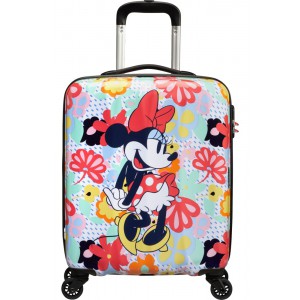 American Tourister 106497-A081 Disney Minnie Hypertwist Βαλίτσα Καμπίνας 55cm Πολύχρωμη Είδη ταξιδιού