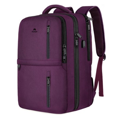 Matein 1197 Backpack Σακίδιο Πλάτης 17,3'' Μωβ