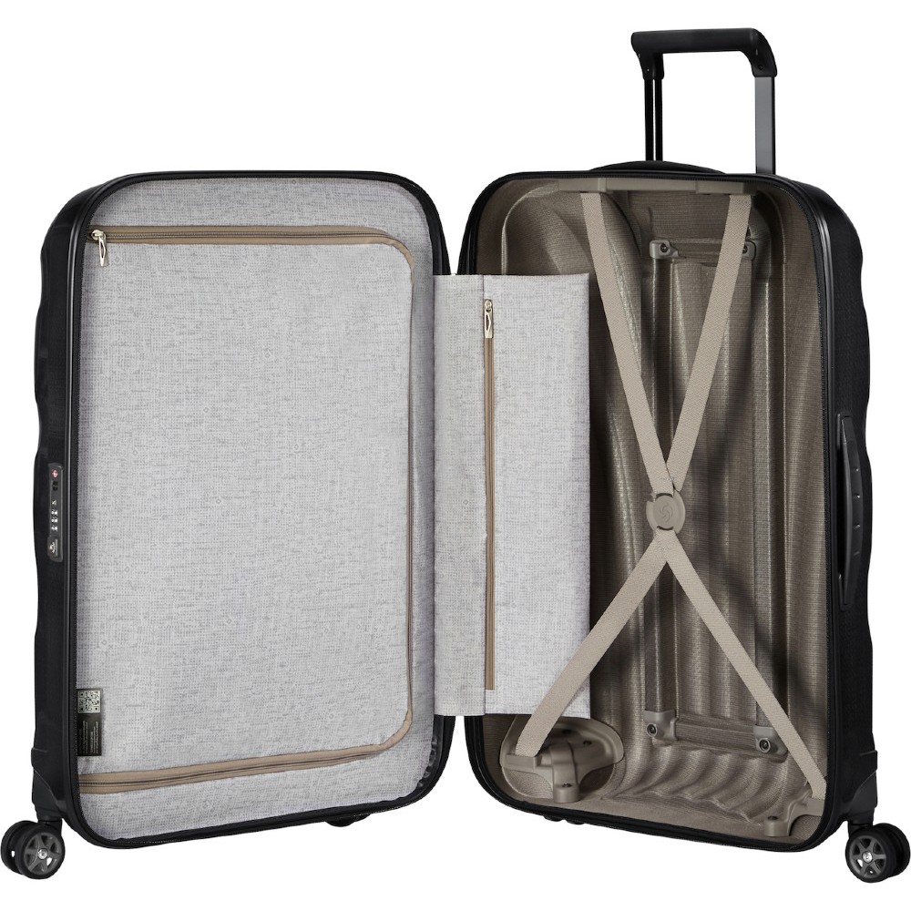 Samsonite 122862-1041 C-LITE Μεγάλη Βαλίτσα Ταξιδίου 81εκ. Μαύρη Είδη ταξιδιού